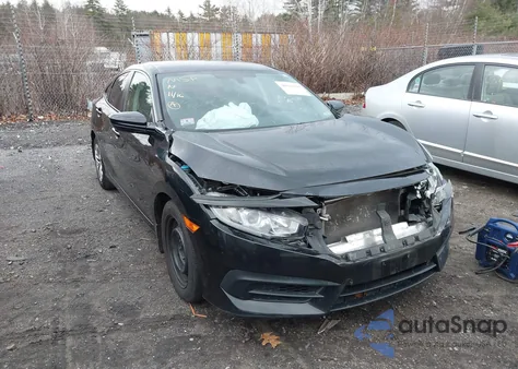2017 Honda Civic Lx from USA, damaged, VIN 2HGFC2F55HH539688